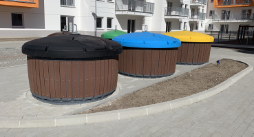 Ημιυπόγειοι Κάδοι Απορριμμάτων 1